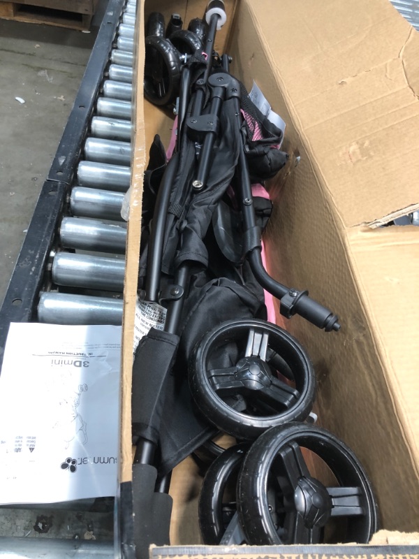 Photo 1 of Summer 3Dmini Convenience Stroller, Pink – Lightweight Infant Stroller with Compact Fold, Multi-Position Recline, Canopy with Pop Out Sun Visor and More – Umbrella Stroller for Travel and More
