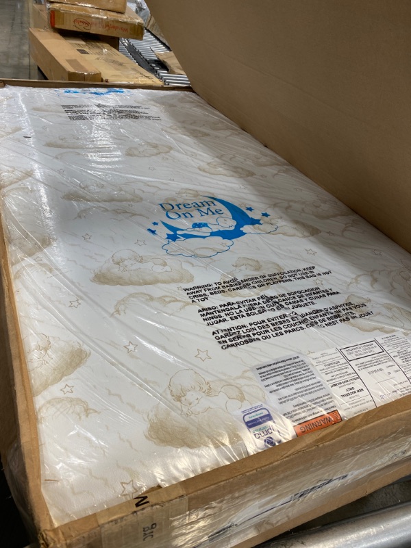 Photo 1 of Dream On Me Twilight 5” 80 Coil Inner Spring Crib and Toddler Mattress I Greenguard Gold Certified I JPMA Certified
