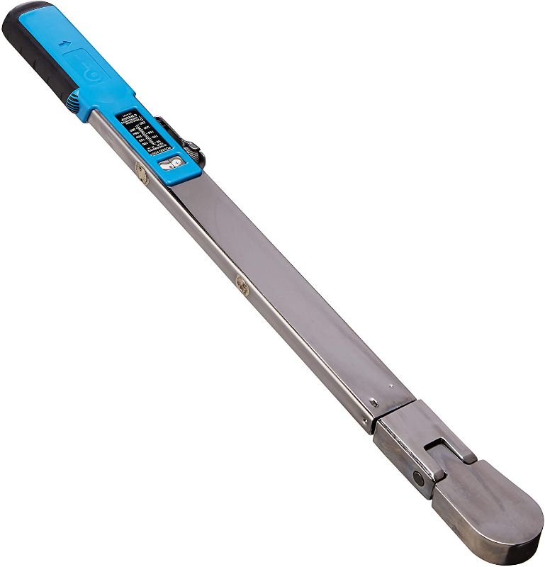 Photo 1 of *Handle damaged*
Precision Instruments PREC3FR250F Silver 1/2" Drive Split Beam Torque Wrench with Flex Head
