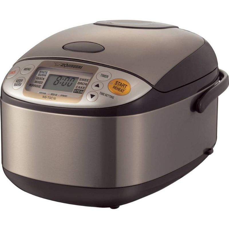 Photo 1 of ?Low Price Guarantee?Micom Rice Cooker Warmer with Steaming Basket 1L, 5.5 Cups, NS-TSC10, 120 Volts
