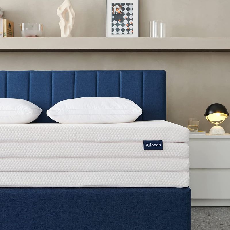 Photo 1 of OUT OF BOX**SIMILAR TO STOCK PHOTO**
 Qianhe set of 4 topper mattress full size