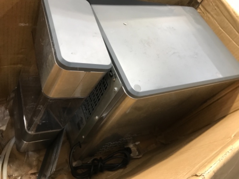 Photo 3 of ***PARTS ONLY***GE Profile Opal | Countertop Nugget Ice Maker with Side Tank | Portable Ice Machine with Bluetooth Connectivity | Smart Home Kitchen Essentials | Stainless Steel Finish | Up to 24 lbs. of Ice Per Day
