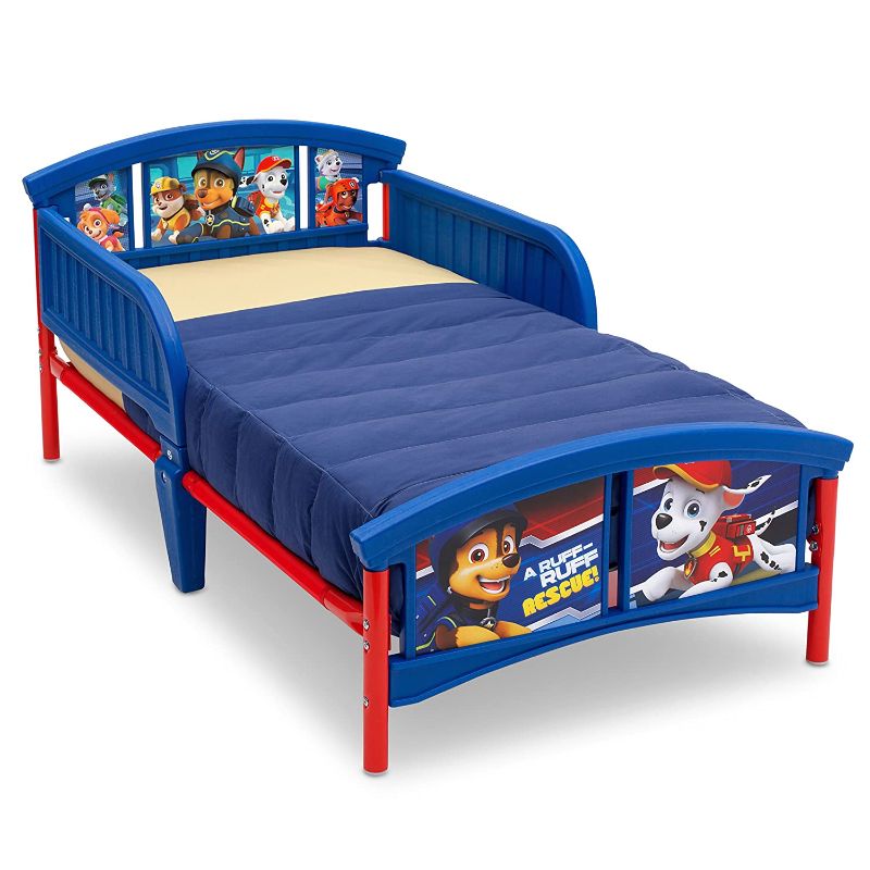 Photo 1 of **PARTS ONLY *** Delta Children Plastic Toddler Bed, Nick Jr. PAW Patrol
