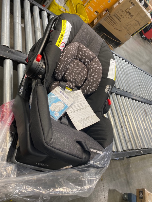 Photo 4 of Graco FastAction SE Travel System | Includes FastAction SE Stroller and SnugRide 30 LX Infant Car Seat, Hilt
