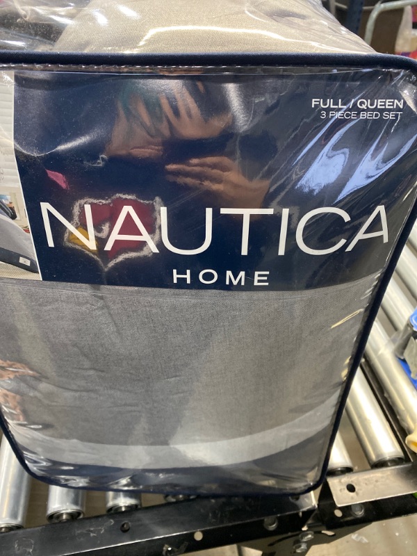 Photo 2 of Nautica Rendon Full/Queen Comforter Set - Charcoal