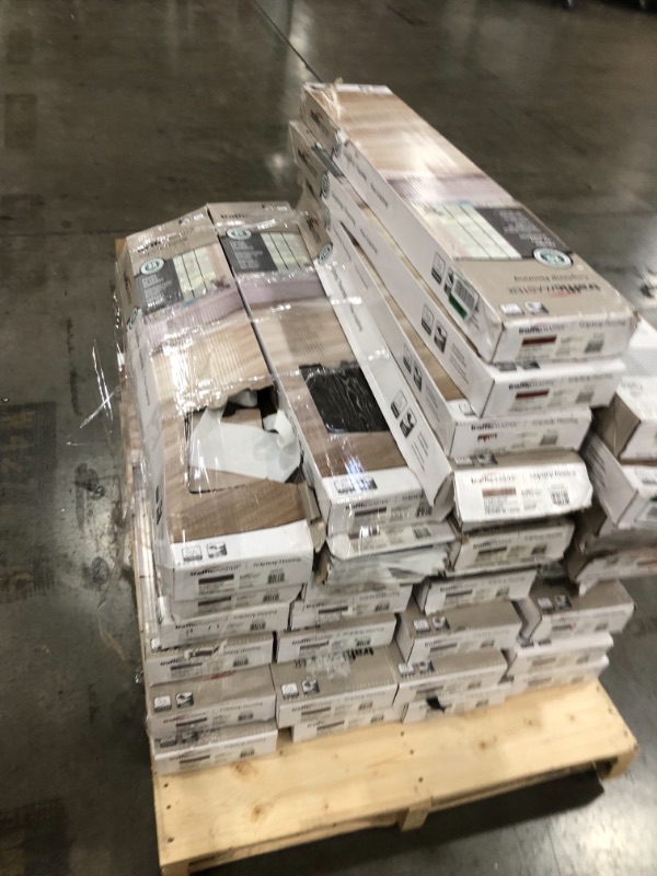 Photo 1 of 33 CASES 2 COLORS SAME BRAND AND SIZE 
Khaki Oak Dark 6 in. W x 36 in. L Luxury Vinyl Plank Flooring (24 sq. ft. / case) 