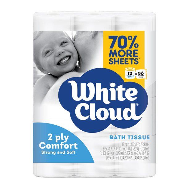 Photo 1 of 2-Ply Comfort Toilet Paper (400-Sheets Per Roll, 12-Rolls Per Pack) ( 2 PACKS)