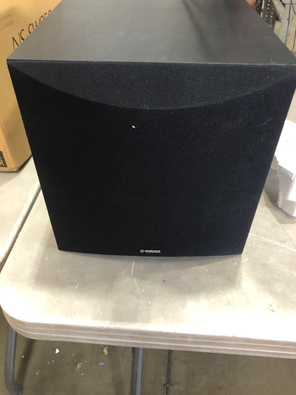 Photo 4 of Yamaha 8" 100W Powered Subwoofer - Black (NS-SW050BL) 
