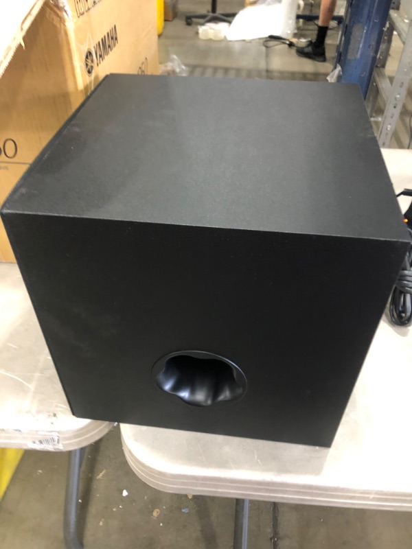 Photo 3 of Yamaha 8" 100W Powered Subwoofer - Black (NS-SW050BL) 
