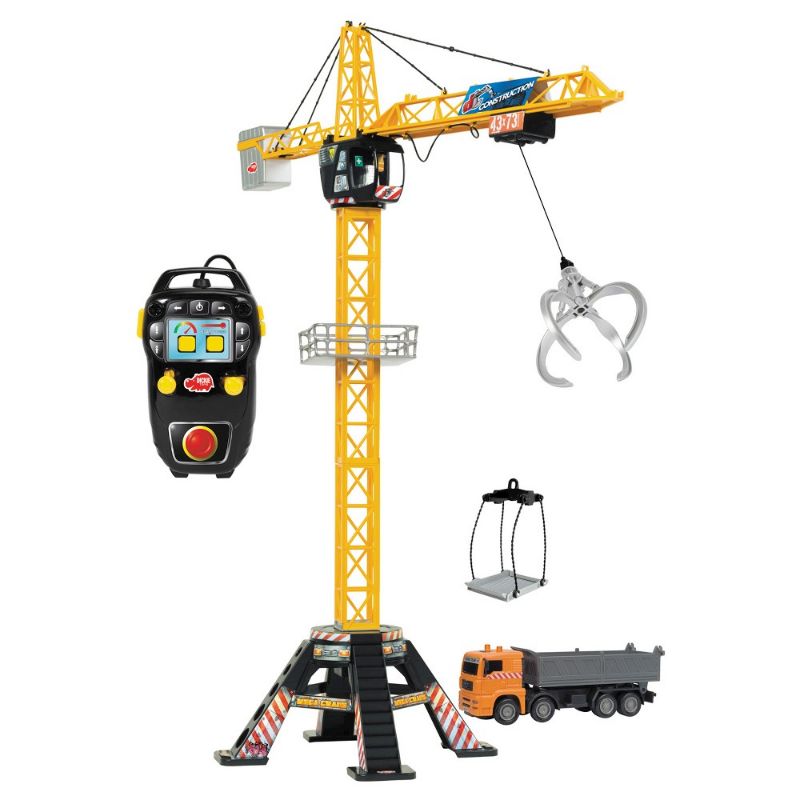 Photo 1 of ***MISSING PARTS**Dickie Toys - Mega Crane Remote Control Set with Truck
