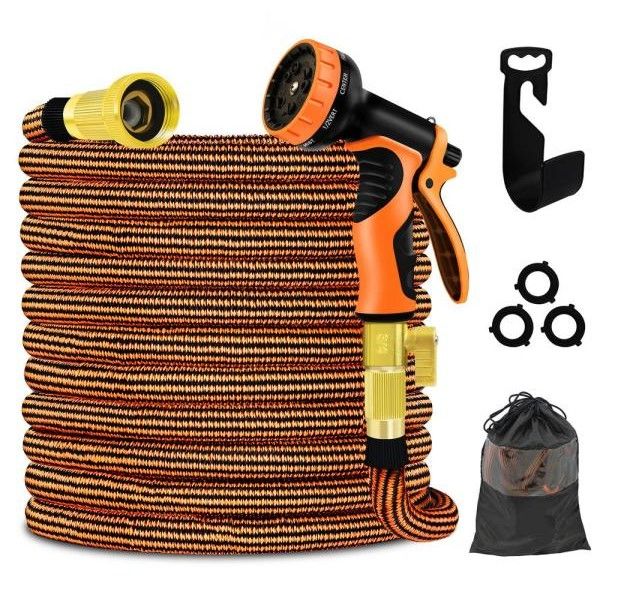 Photo 1 of (MISSING ALL ATTACHMENTS)
3/4 in. 100 ft. Expandable Garden Hose Flexible Water Hose
