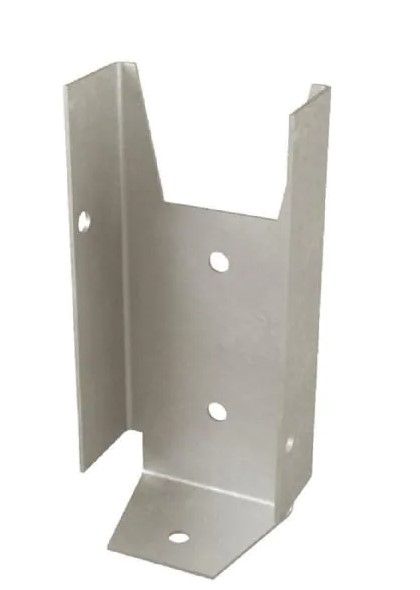 Photo 1 of 1-9/16 in. x 3-3/8 in. 20-Gauge G185 Fence Bracket
