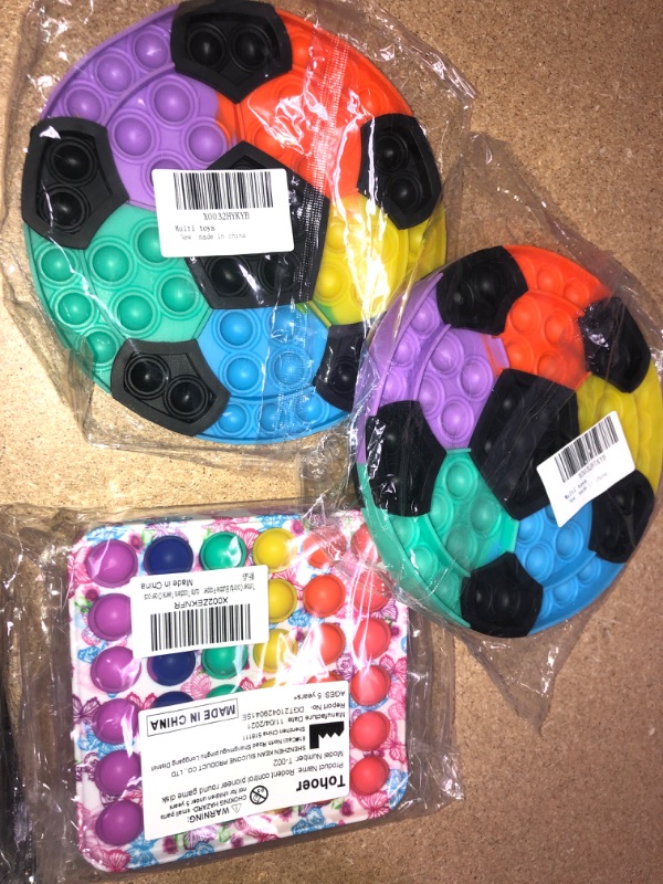 Photo 1 of DIFFERENT SHAPE AND COLOR POPIT BUNDLE-SOLD AS IS, NO RETURNS