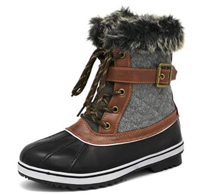 Photo 1 of SIZE 9 DREAM PAIRS Women's Mid Calf Waterproof Winter Snow Boots
