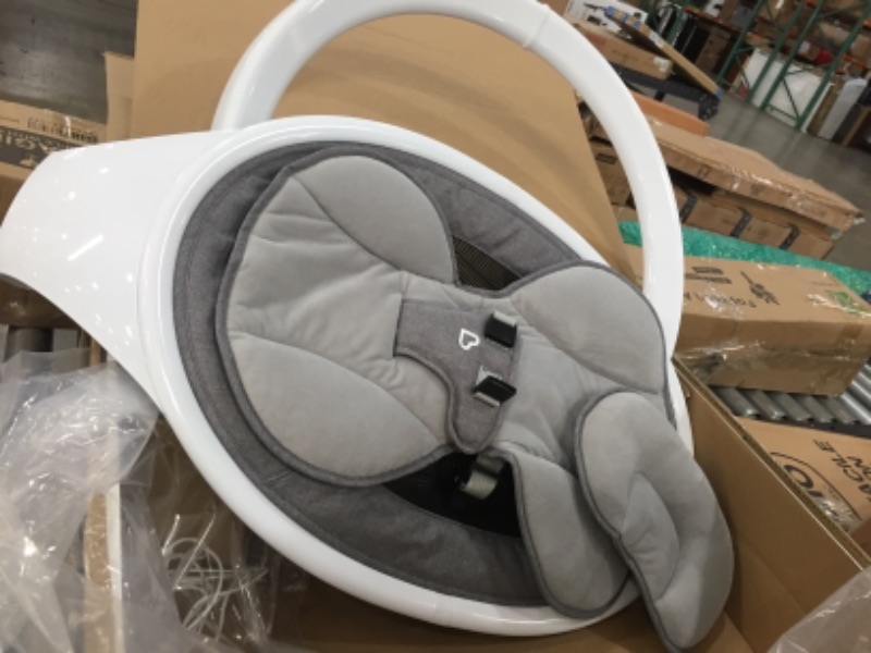 Photo 2 of Munchkin Bluetooth Enabled Lightweight Baby Swing with Remote Control