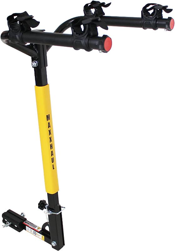 Photo 1 of MAXXHAUL 50025 Hitch Mounted 2-Bike Rack-100 lb Capacity
