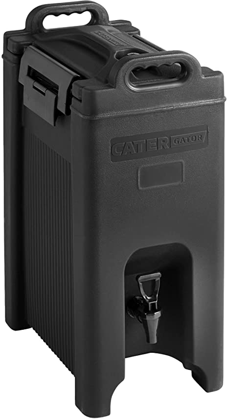 Photo 1 of *Leaks*Insulated Beverage Dispenser 5 Gallon - Gold Bell Co. - Durable Plastic - Coffee/Tea/Hot and Cold Drink/Beverage Server Container/Thermos (Black)
