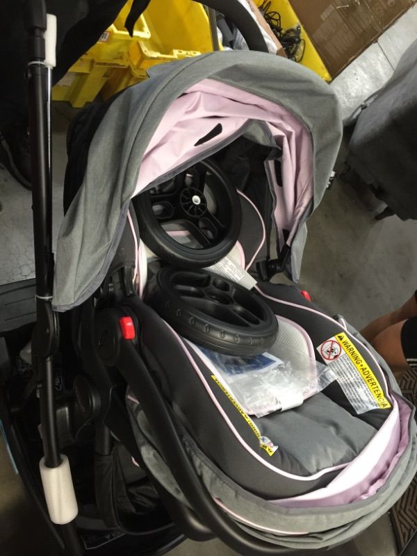 Photo 3 of Graco Uno2Duo Baby Single Double Stroller & Infant Car Seat Travel System, Hazel