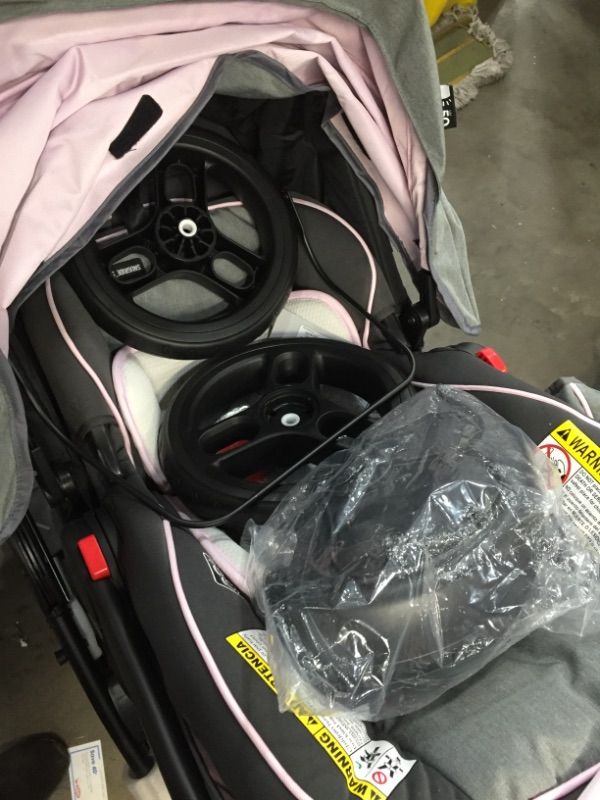 Photo 6 of Graco Uno2Duo Baby Single Double Stroller & Infant Car Seat Travel System, Hazel