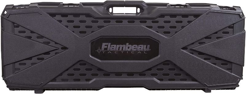 Photo 1 of Flambeau Outdoors 6500AR AR Tactical Gun Case with ZERUST - 40 x 12 x 4 in. Hard Gun Case with Zerust Magazine Pockets and Straps for Ammunition