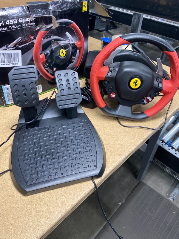 Photo 2 of Thrustmaster Ferrari 458 Spider Racing Wheel for Xbox One