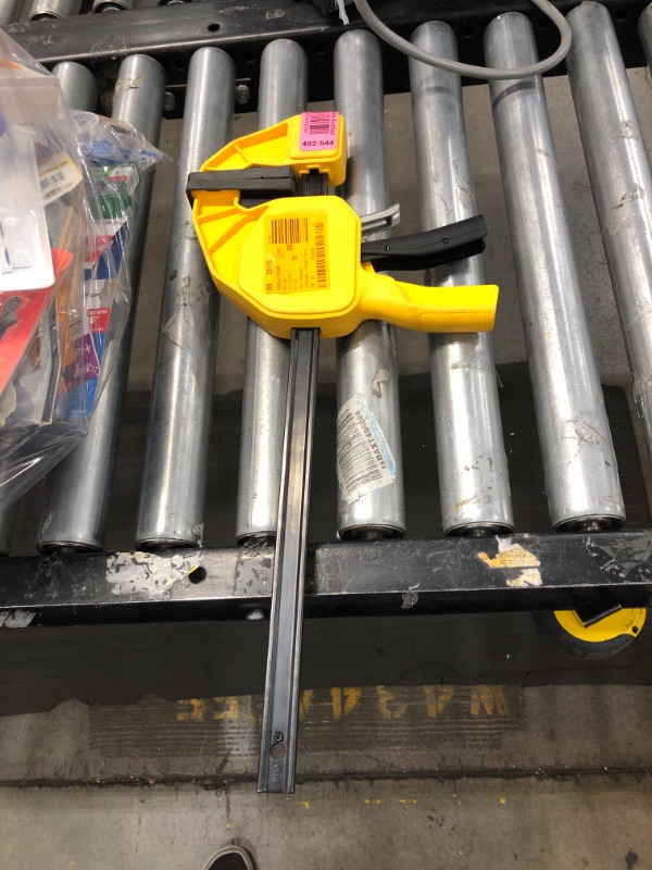 Photo 2 of 
DEWALT
12 in. 600 lb. Trigger Clamp w/3.75 in. Throat Depth