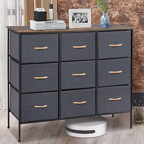 Photo 1 of 9-Drawer Fabric Dresser
