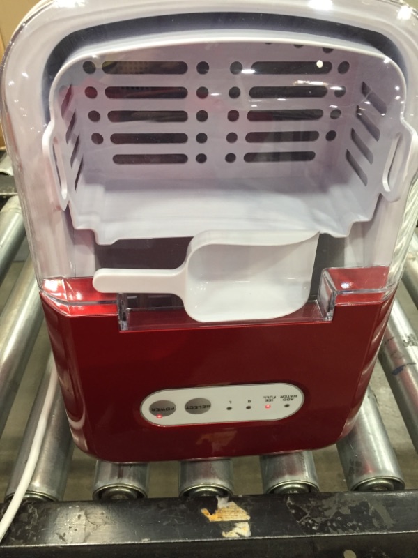 Photo 2 of Igloo 26-Pound Portable Ice Maker, Retro Red Iceb26rr