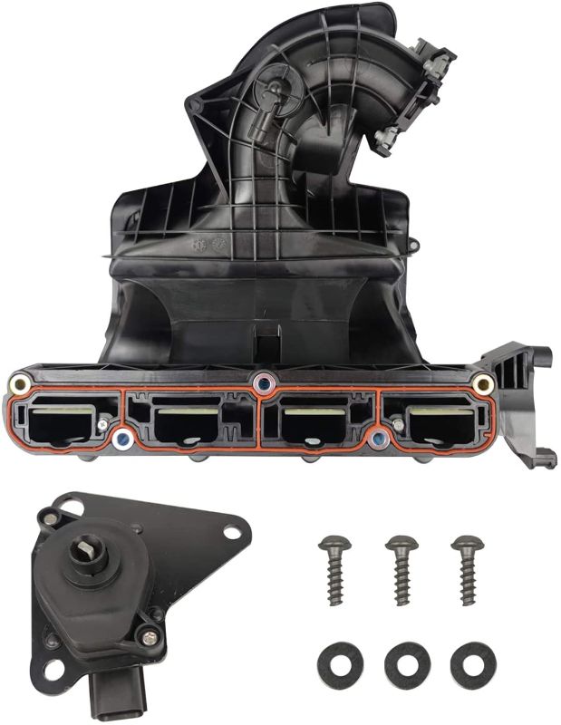 Photo 1 of Engine Intake Manifold with Flow Control Valve Compatible with 2007-2017 Jeep patriot compass/2007-20011 Dodge Caliber Avenger Journey/2007-2009 Chrysler Sebring Replace # 4884495AK 911-902 4884495AH
