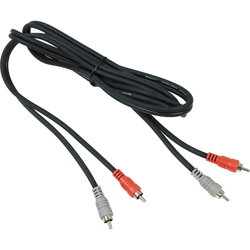 Photo 1 of Hosa Technology Hosa 2-RCA Male to 2-RCA Male Dual Cable (Nickel Contacts), 13.2'
