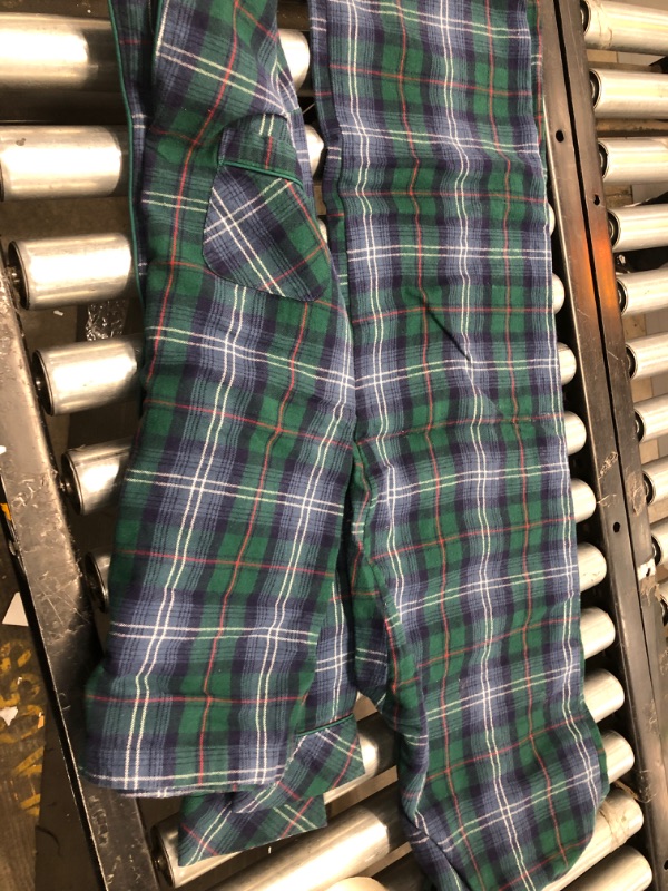 Photo 2 of SIMIALR TO STOCK PHOTO**
Plaid Boyfriend Flannel Pajamas SMALL