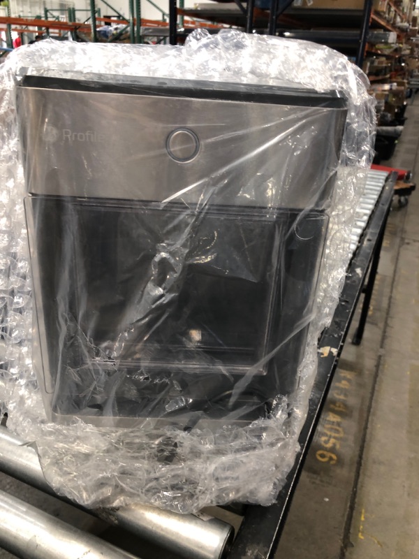 Photo 1 of NOT FUNCTIONAL PARTS ONLY***GE Profile Opal | Countertop Nugget Ice Maker | Portable Ice Machine Complete with Bluetooth Connectivity | Smart Home Kitchen Essentials | Stainless Steel Finish | Up to 24 lbs. of Ice Per Day
