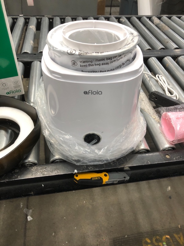 Photo 2 of tested**Ice Cream Maker, Afloia Super Low Noise/2-Quart/Lighter/28W Low Power Automatic Soft Serve Ice Cream Machine 