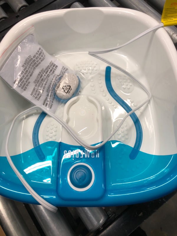 Photo 2 of TESTED**&HoMedics Bubble Mate Foot Spa with Heat
