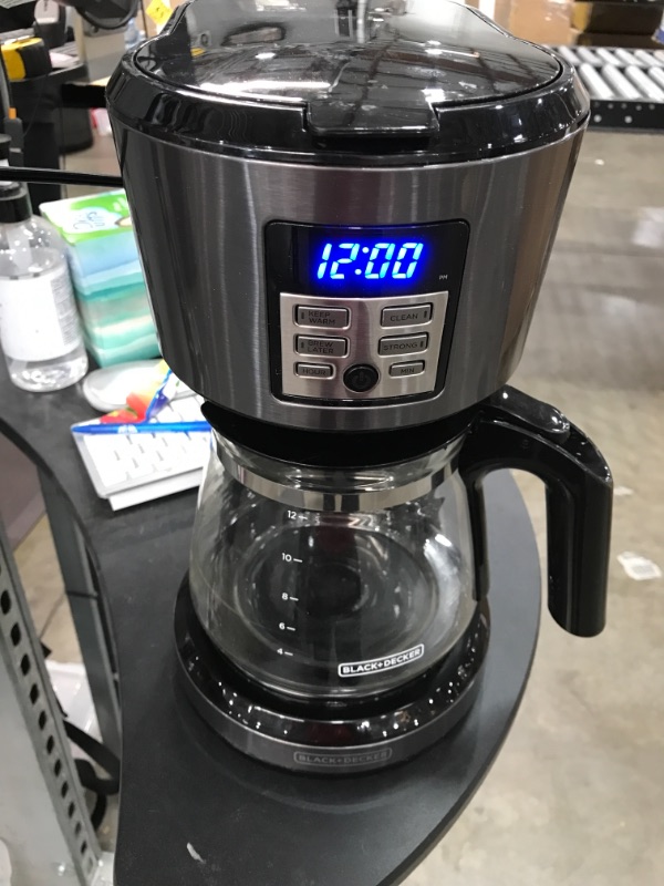 Photo 2 of **not working ** BLACK+DECKER Coffee Maker, Silver
