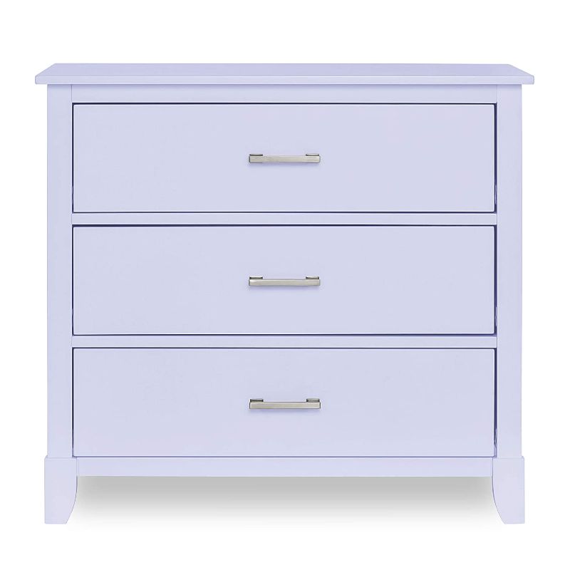 Photo 1 of Dream On Me Universal 3 Drawers Chest | Kids Bedroom Dresser | Three Drawers Dresser Mid Century Modern, Lavender Ice (600-LI)
