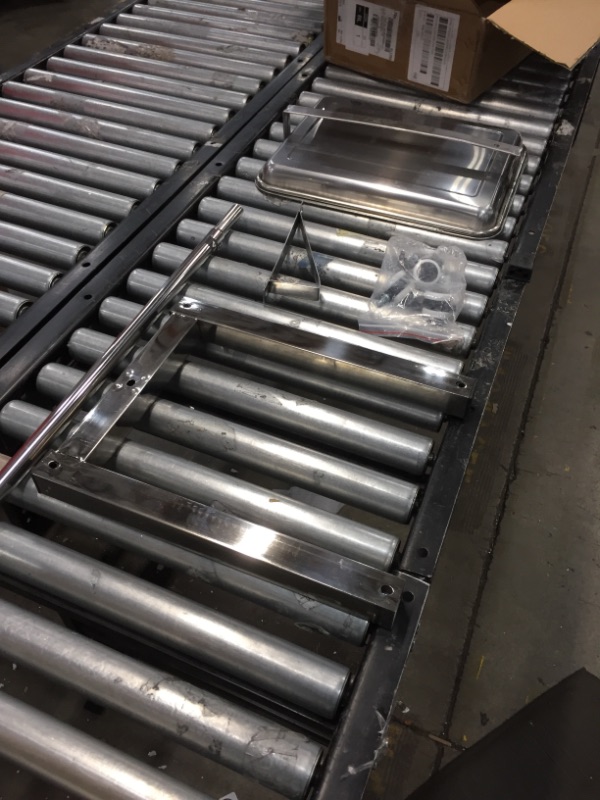 Photo 1 of VEVOR Lab Cart Stainless Steel Mayo Tray Stand 18x14 Inch Trolley Mayo Stand Adjustable Height 32-51 Inch Instrument Tray w/Removable Tray & 4 Omnidirectional Wheels for Home Equipment Personal Care
