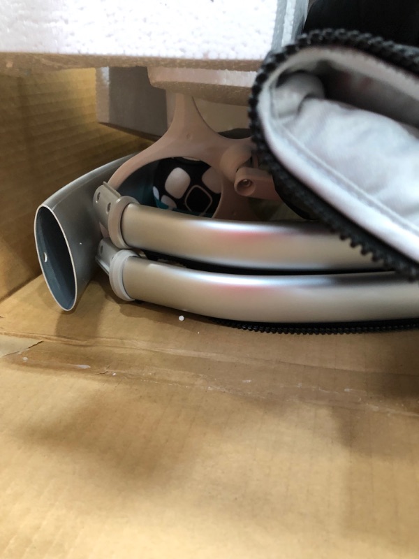 Photo 1 of 4moms® MamaRoo®4 5 Unique Motions Bluetooth Enabled Baby Swing Grey Classic
