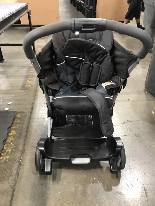 Photo 4 of Graco Ready2Grow LX Double Stroller | Lightweight Double Stroller, Gotham
