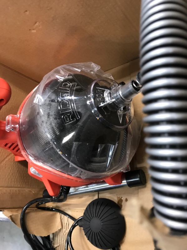 Photo 5 of **PARTS ONLY** UNFUNCTIONAL** RIDGID 55808 30 Ft Corded Drain Cleaning Machine, 120V AC
