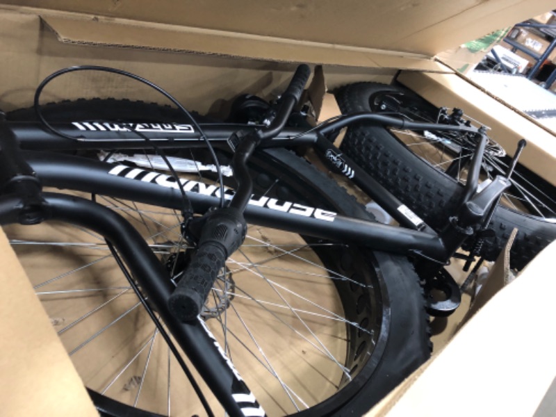 Photo 2 of 26" Mongoose Malus Fat Tire Mountain Bike, Black
