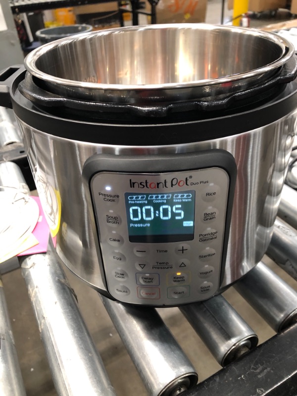 Photo 2 of Instant Pot Duo Plus 6 qt 9-in-1 Slow Cooker/Pressure Cooker