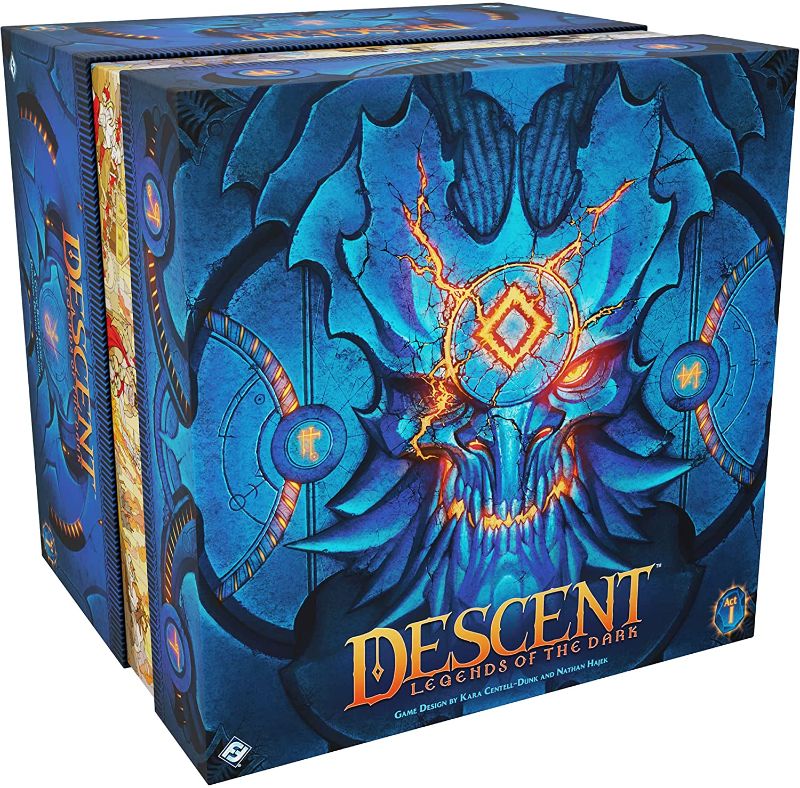 Photo 1 of Descent Legends of The Dark Board Game | RPG Board Game | Cooperative Board Game | Strategy Board Game | Ages 14 and up | 1 to 4 Players | Average Playtime 3-4 Hours | Made by Fantasy Flight Games
