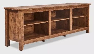 Photo 1 of ***PARTS ONLY*** TV Media Stand for Most Flat-Panel TVs up to 70" - Barnwood
