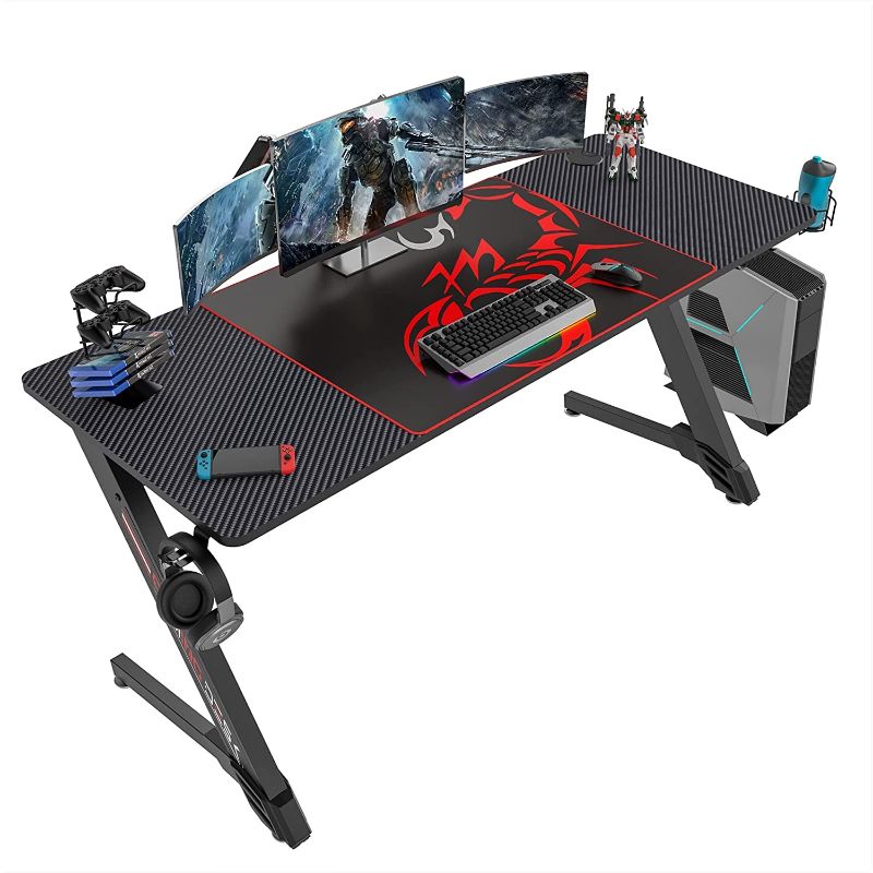 Photo 1 of **parts only *** Organized Gaming Desk,48x22 Inch Gaming Table Gamer