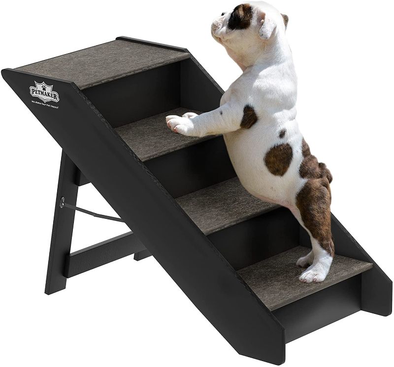Photo 1 of *MINOR DAMAGE* PETMAKER Pet Stairs Collection – Safe and Durable Indoor or Outdoor Ramp – Cat or Dog Steps for Home and Vehicle
