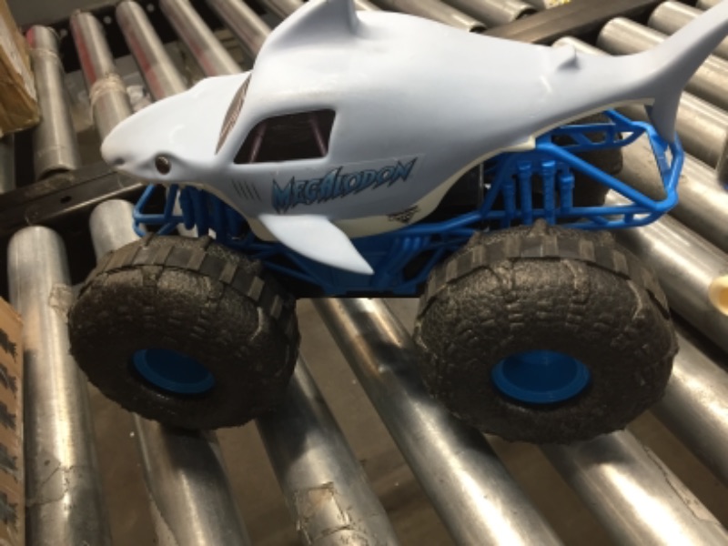 Photo 4 of Monster Jam Megalodon Storm All Terrain Remote Control Car 1:15 Scale
