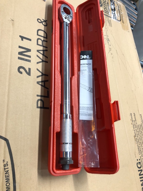 Photo 2 of ***PARTS ONLY*** TEKTON 1/2 in. Drive Click Torque Wrench (10-150 Ft.-lb.)
