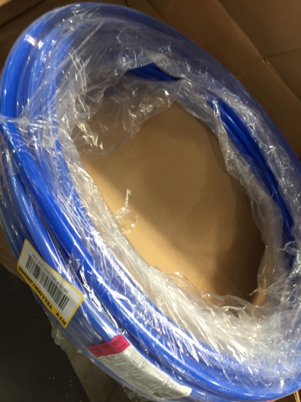 Photo 1 of 1/2 in. x 100 ft. Blue PEX Pipe

