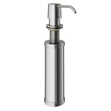 Photo 1 of 10 oz. Kitchen Soap Dispenser in Stainless Steel
